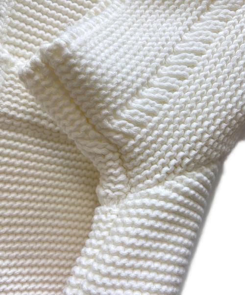 maje（マージュ）maje (マージュ) Short-sleeved knit cardigan ホワイト サイズ:1の古着・服飾アイテム