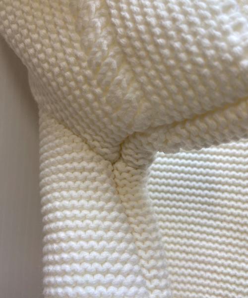 maje（マージュ）maje (マージュ) Short-sleeved knit cardigan ホワイト サイズ:1の古着・服飾アイテム
