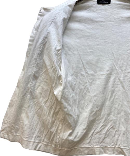 tricot COMME des GARCONS（トリココムデギャルソン）tricot COMME des GARCONS (トリココムデギャルソン) フリルカーディガン ホワイト サイズ:Sの古着・服飾アイテム