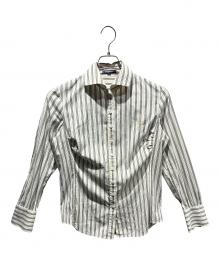 BURBERRY LONDON（バーバリーロンドン）の古着「ストライプシャツ」｜アイボリー