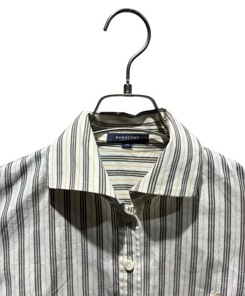 BURBERRY LONDON（バーバリーロンドン）BURBERRY LONDON (バーバリーロンドン) ストライプシャツ アイボリー サイズ:SIZE 40の古着・服飾アイテム