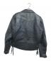 SAN DIEGO LEATHER (サンディエゴレザー) レザージャケット ブラック サイズ:42：20000円