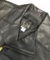 中古・古着 SAN DIEGO LEATHER (サンディエゴレザー) レザージャケット ブラック サイズ:42：20000円