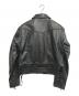 Johnson Leathers (ジョンソンレザー) レザージャケット ブラック サイズ:42：25000円
