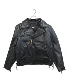 中古・古着通販】VANSON (バンソン) レザーライダースジャケット