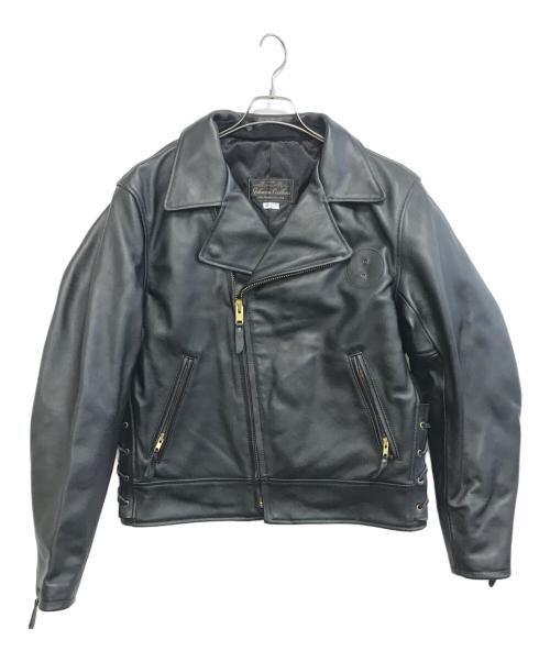 Johnson Leathers（ジョンソンレザー）Johnson Leathers (ジョンソンレザー) レザージャケット ブラック サイズ:42の古着・服飾アイテム