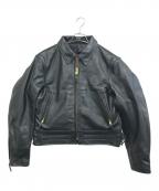 Johnson Leathersジョンソンレザー）の古着「レザージャケット」｜ブラック