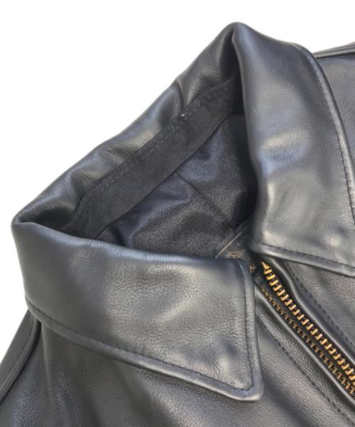 Johnson Leathers（ジョンソンレザー）Johnson Leathers (ジョンソンレザー) レザージャケット ブラック サイズ:42の古着・服飾アイテム