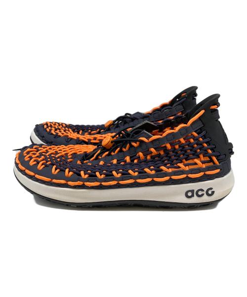 NIKE ACG（ナイキエーシージー）NIKE ACG (ナイキエーシージー) ACG WATERCAT+ オレンジ×ネイビー サイズ:27cmの古着・服飾アイテム