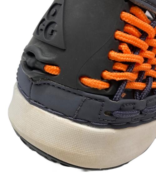 NIKE ACG（ナイキエーシージー）NIKE ACG (ナイキエーシージー) ACG WATERCAT+ オレンジ×ネイビー サイズ:27cmの古着・服飾アイテム