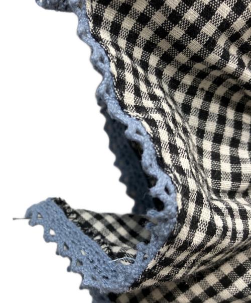 jouetie（ジュエティ）jouetie (ジュエティ) ノースリチェックフリルロングワンピース ブラック サイズ:Mの古着・服飾アイテム
