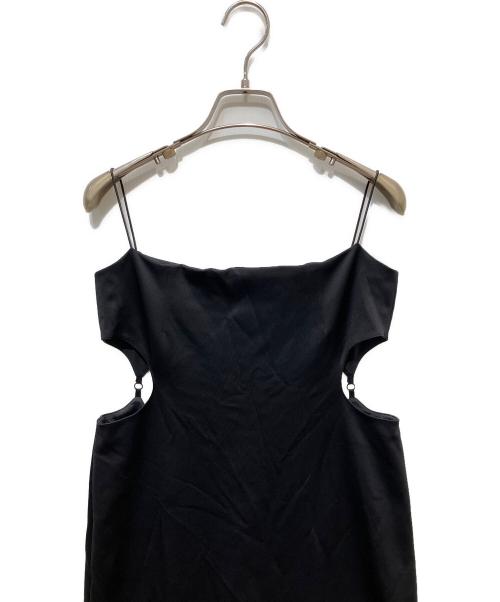 MAISON SPECIAL（メゾンスペシャル）MAISON SPECIAL (メゾンスペシャル) キャミソールワンピース ブラック サイズ:FREEの古着・服飾アイテム