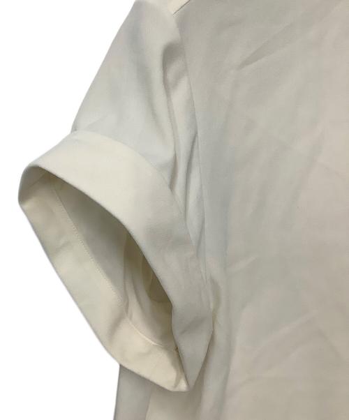 theory（セオリー）theory (セオリー) スタンドカラーシャツ アイボリー サイズ:Sの古着・服飾アイテム
