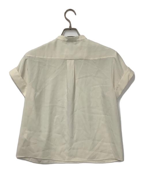 theory（セオリー）theory (セオリー) スタンドカラーシャツ アイボリー サイズ:Sの古着・服飾アイテム