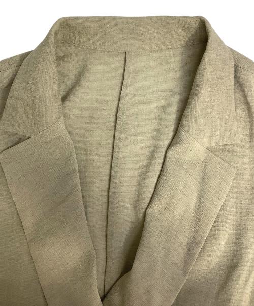 green label relaxing（グリーンレーベルリラクシング）green label relaxing (グリーンレーベルリラクシング) シアーエアジャケット ベージュ サイズ:Fの古着・服飾アイテム