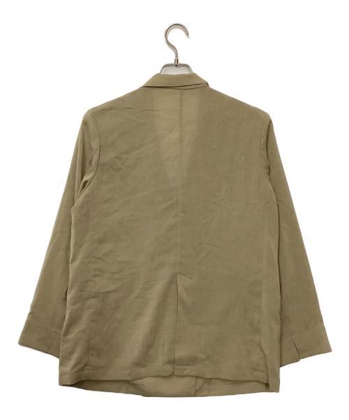 green label relaxing（グリーンレーベルリラクシング）green label relaxing (グリーンレーベルリラクシング) シアーエアジャケット ベージュ サイズ:Fの古着・服飾アイテム