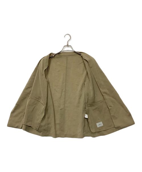 green label relaxing（グリーンレーベルリラクシング）green label relaxing (グリーンレーベルリラクシング) シアーエアジャケット ベージュ サイズ:Fの古着・服飾アイテム