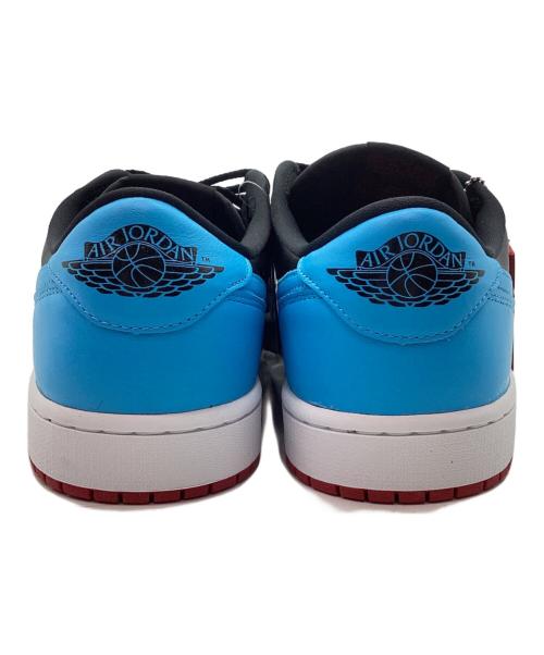 NIKE（ナイキ）NIKE (ナイキ) WMNS AIR JORDAN 1 RETRO LOW OG ブラック×ブルー サイズ:29 未使用品の古着・服飾アイテム