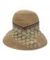 Athena New York（アシーナニューヨーク）の古着「Scarlett Lace Hat」｜ナチュラル シャンパーニュベージュ