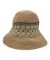 Athena New York (アシーナニューヨーク) Scarlett Lace Hat ナチュラル シャンパーニュベージュ：13000円