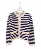 THE SHINZONEザ シンゾーン）の古着「CROCHET KNIT JACKET」｜アイボリー