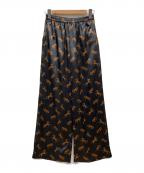 VERMEIL par ienaヴェルメイユ パー イエナ）の古着「Horsey Pattern パンツ」｜ダークグレー