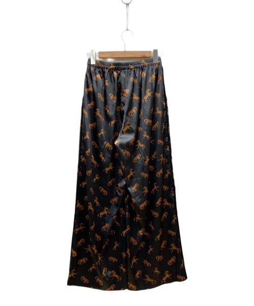 VERMEIL par iena（ヴェルメイユ パー イエナ）VERMEIL par iena (ヴェルメイユ パー イエナ) Horsey Pattern パンツ ダークグレー サイズ:38の古着・服飾アイテム