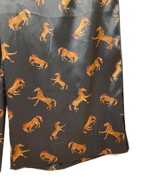 VERMEIL par iena（ヴェルメイユ パー イエナ）VERMEIL par iena (ヴェルメイユ パー イエナ) Horsey Pattern パンツ ダークグレー サイズ:38の古着・服飾アイテム