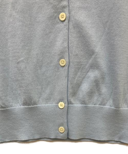 POLO RALPH LAUREN（ポロ・ラルフローレン）POLO RALPH LAUREN (ポロ・ラルフローレン) 半袖カーディガン スカイブルー サイズ:S 未使用品の古着・服飾アイテム