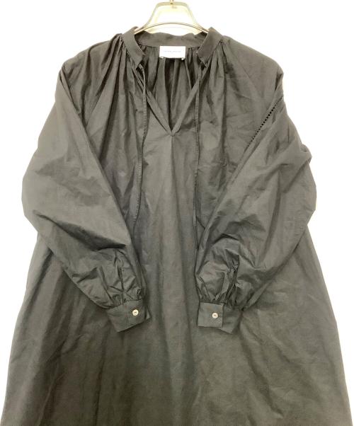 UNITED ARROWS TOKYO（ユナイテッドアローズトウキョウ）UNITED ARROWS TOKYO (ユナイテッドアローズトウキョウ) カフタン ワンピース W† ブラック サイズ:36の古着・服飾アイテム