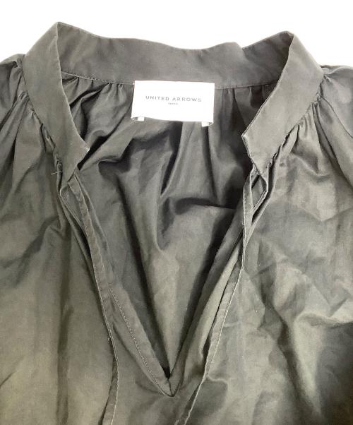 UNITED ARROWS TOKYO（ユナイテッドアローズトウキョウ）UNITED ARROWS TOKYO (ユナイテッドアローズトウキョウ) カフタン ワンピース W† ブラック サイズ:36の古着・服飾アイテム