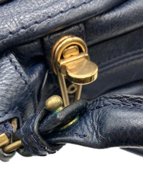 Chloe（クロエ）Chloe (クロエ) 2WAYショルダーバッグ ネイビーの古着・服飾アイテム