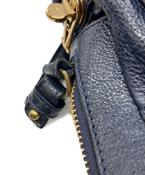 Chloe（クロエ）Chloe (クロエ) 2WAYショルダーバッグ ネイビーの古着・服飾アイテム