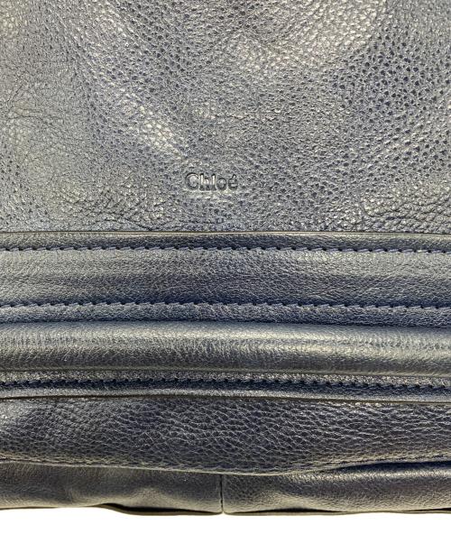 Chloe（クロエ）Chloe (クロエ) 2WAYショルダーバッグ ネイビーの古着・服飾アイテム