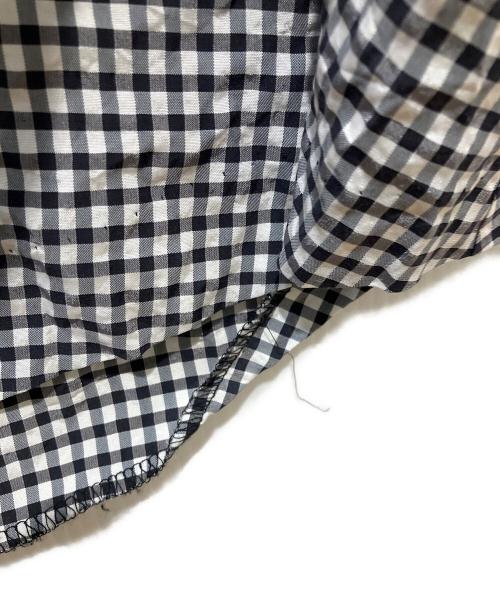 HER LIP TO（ハーリップトゥ）Her lip to (ハーリップトゥ) Portofino Belted Check Dress ブラック×ホワイト サイズ:Mの古着・服飾アイテム