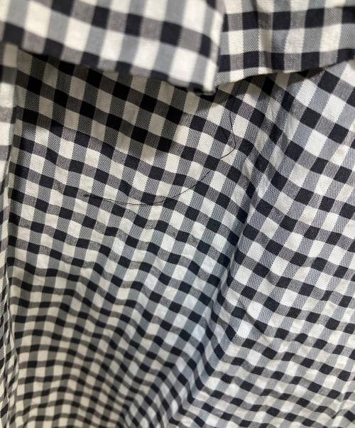 HER LIP TO（ハーリップトゥ）Her lip to (ハーリップトゥ) Portofino Belted Check Dress ブラック×ホワイト サイズ:Mの古着・服飾アイテム