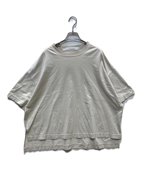 COGTHEBIGSMOKE（コグザビッグスモーク）COGTHEBIGSMOKE (コグザビッグスモーク) DELTA T-SHIRT アイボリー サイズ:FREEの古着・服飾アイテム