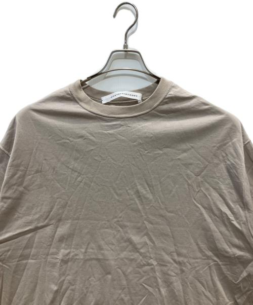 COGTHEBIGSMOKE（コグザビッグスモーク）COGTHEBIGSMOKE (コグザビッグスモーク) BOWIE T-SHIRT ベージュ サイズ:FREEの古着・服飾アイテム