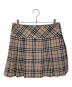 BURBERRY BLUE LABEL (バーバリー ブルー レーベル) ノバチェックスカート ベージュ サイズ:38：12000円