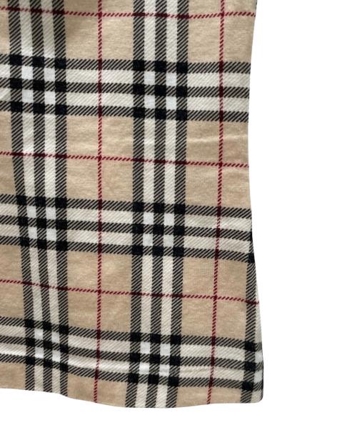 BURBERRY BLUE LABEL（バーバリー ブルー レーベル）BURBERRY BLUE LABEL (バーバリー ブルー レーベル) ノバチェックキャミソール ベージュ サイズ:36の古着・服飾アイテム
