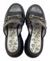 中古・古着 GUCCI (グッチ) プラットフォームホースビットサンダル ブラック サイズ:37：12000円