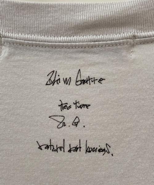 Whim Gazette（ウィムガゼット）Whim Gazette (ウィムガゼット) KATHARINE HAMNETT (キャサリンハムネット) 別注バックプリントTシャツ グレー サイズ:Freeの古着・服飾アイテム
