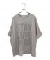 Whim Gazette（ウィムガゼット）の古着「別注バックプリントTシャツ」｜グレー