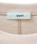 中古・古着 YORI (ヨリ) シャーベットフリルカットソー Salmon Pink サイズ:Free：10000円
