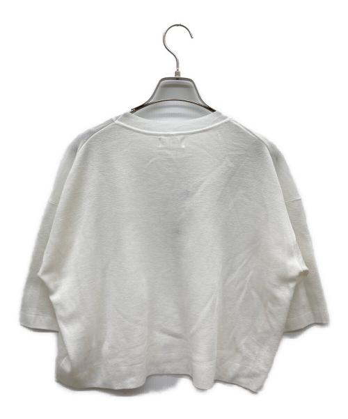 CAST:（キャスト）CAST: (キャスト) ニットT ホワイト サイズ:M 未使用品の古着・服飾アイテム