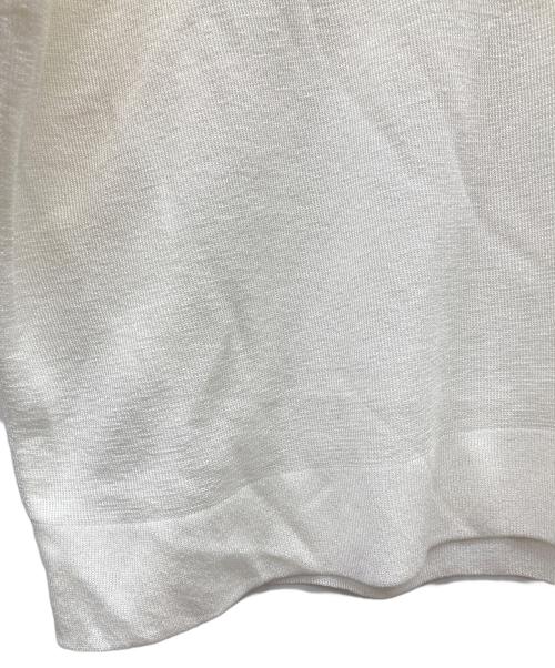 CAST:（キャスト）CAST: (キャスト) ニットT ホワイト サイズ:M 未使用品の古着・服飾アイテム