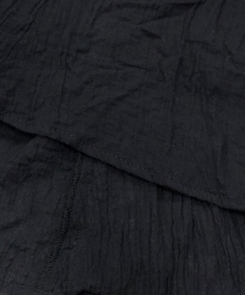 CADUNE（カデュネ）CADUNE (カデュネ) プリーツタックワンピース ブラック サイズ:SIZE 36の古着・服飾アイテム