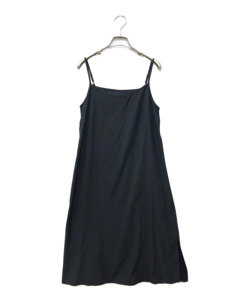 CADUNE（カデュネ）CADUNE (カデュネ) プリーツタックワンピース ブラック サイズ:SIZE 36の古着・服飾アイテム