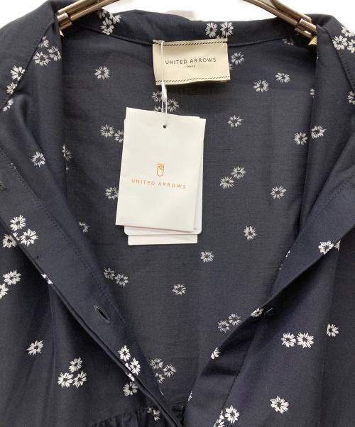 UNITED ARROWS（ユナイテッドアローズ）UNITED ARROWS (ユナイテッドアローズ) ボイル ティアード チュニック ネイビー サイズ:FREE 未使用品の古着・服飾アイテム