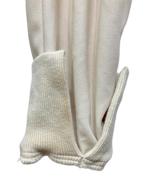 Col Pierrot（コルピエロ）Col Pierrot (コルピエロ) Rib Pants アイボリー サイズ:38の古着・服飾アイテム